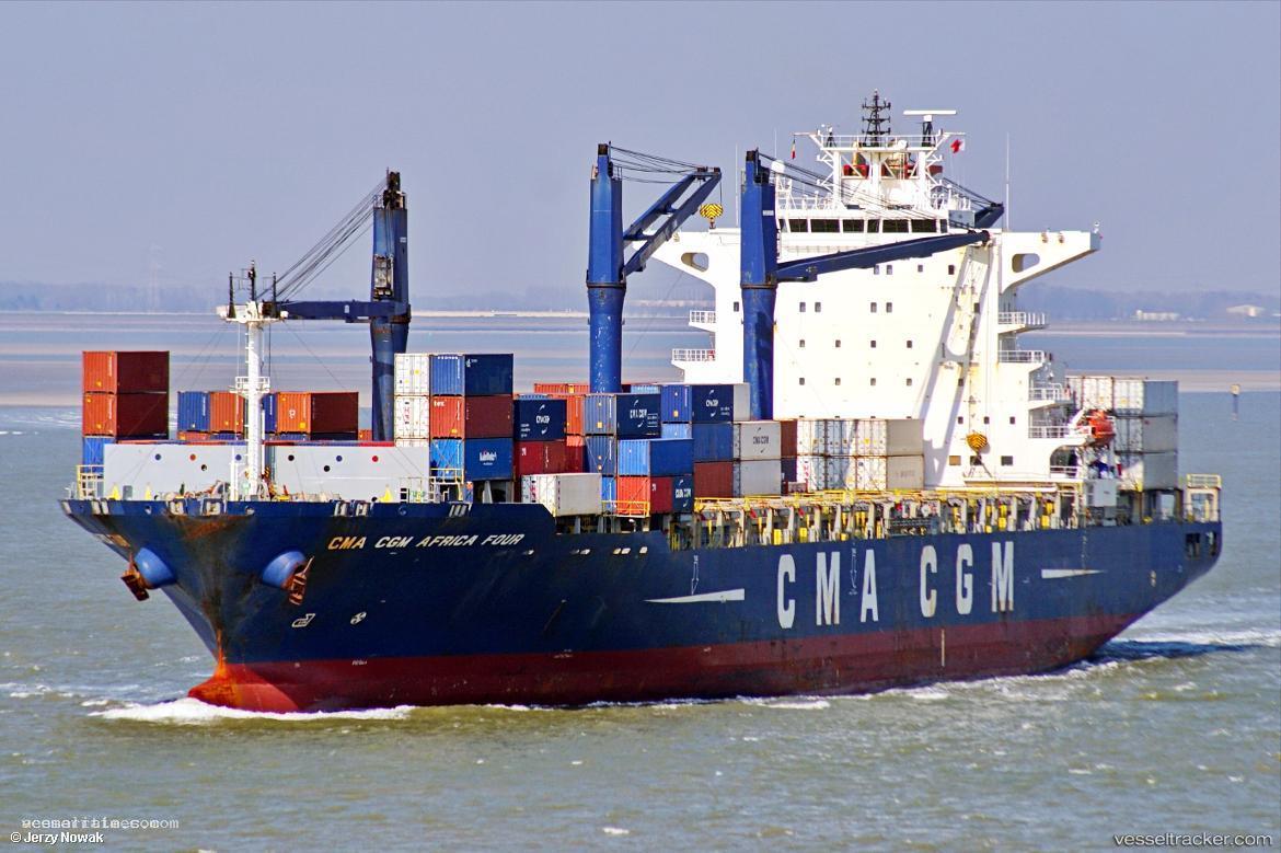Cma-Cgm-Africa-Four - Container Ship vessel registered in Bahamas