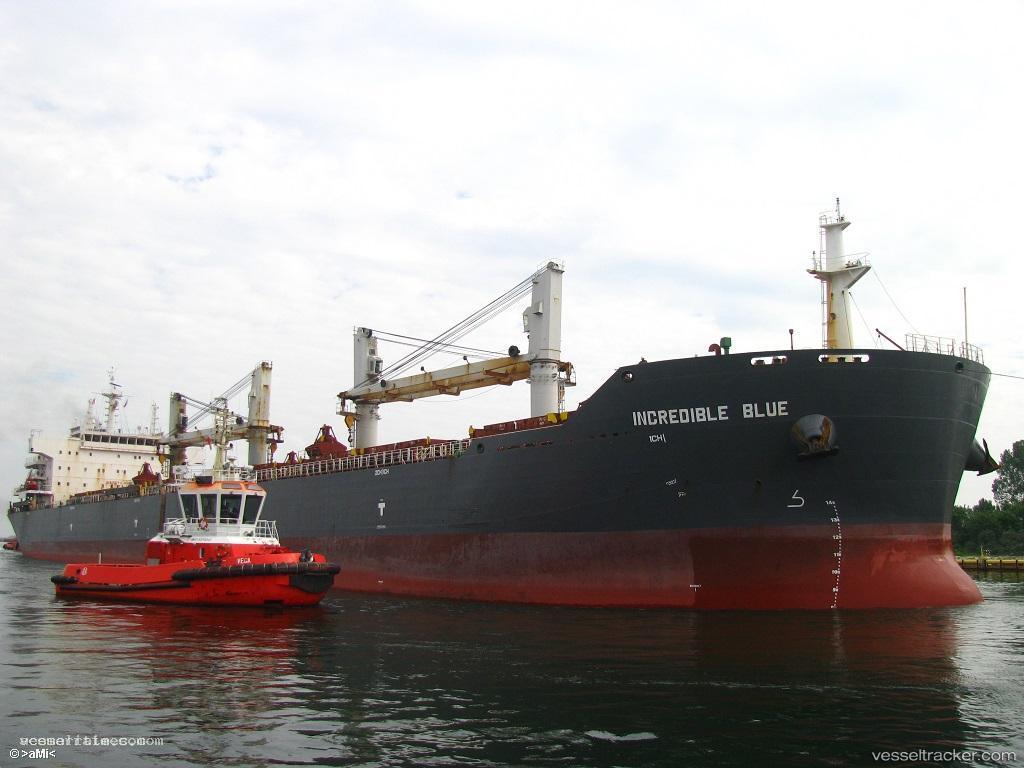 Incredible-Blue - Bulk Carrier vessel registered in Liberia