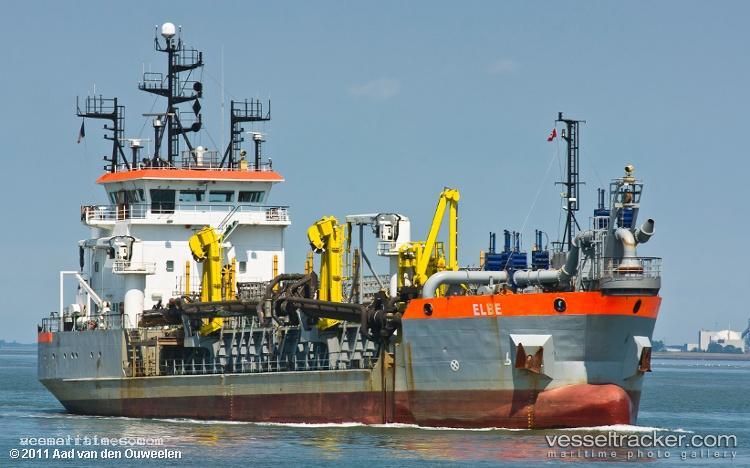 Elbe - Hopper Dredger vessel registered in Netherlands