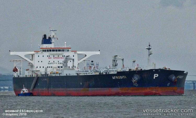 Afroditi - Crude Oil Tanker vessel registered in Liberia
