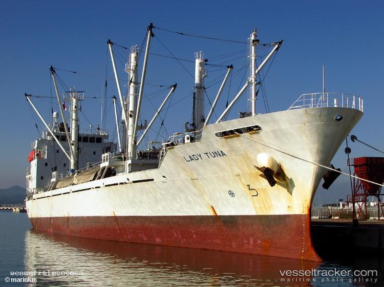 Lady-Tuna - Refrigerated Cargo Ship vessel registered in Panama