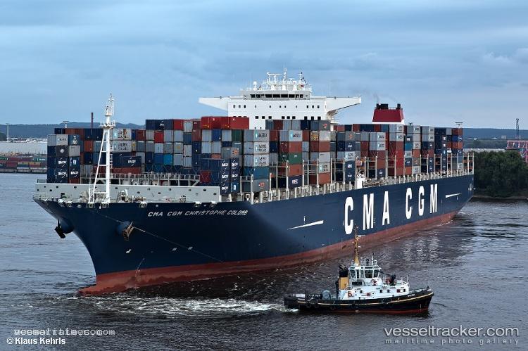 Cma-Cgm-C-Colomb - Container Ship vessel registered in Malta