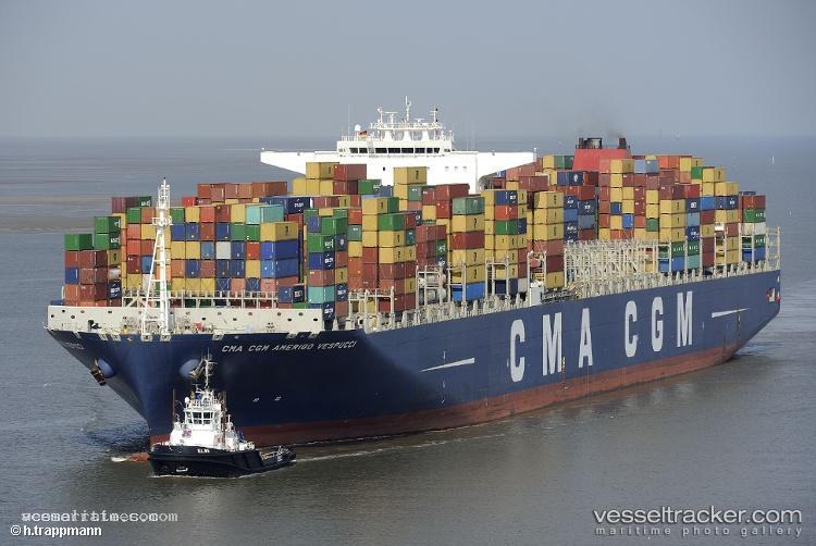 Cma-Cgm-Amerigo-Vespucci - Container Ship vessel registered in Malta