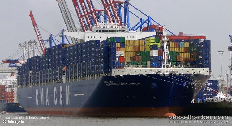 Cma-Cgm-Von-Humboldt - Container Ship vessel registered in Malta