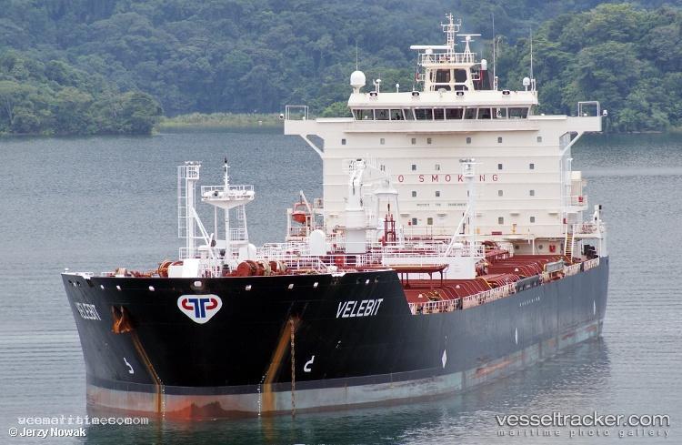 Velebit - Chemical Oil Products Tanker vessel registered in Croatia