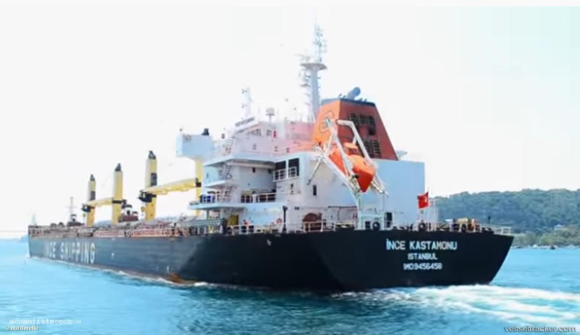 Ince-Kastamonu - Bulk Carrier vessel registered in Turkey