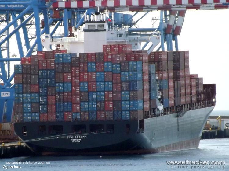 Rhine-Maersk - Container Ship vessel registered in Denmark