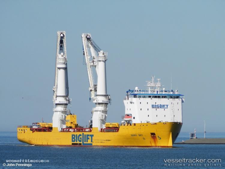 Happy-Sky - Heavy Load Carrier vessel registered in Netherlands