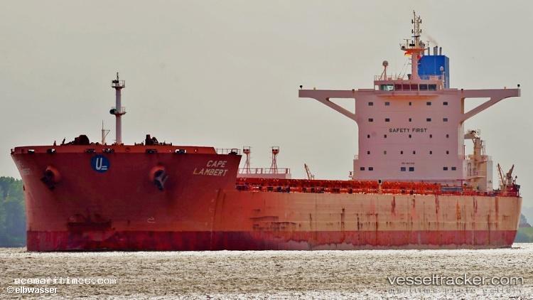Bulk-Lambert - Bulk Carrier vessel registered in Liberia