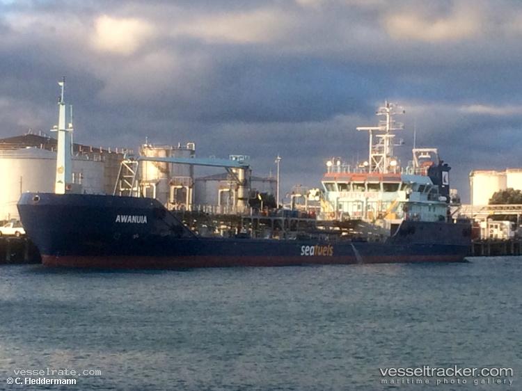 Awanuia - Oil Products Tanker vessel registered in New Zealand