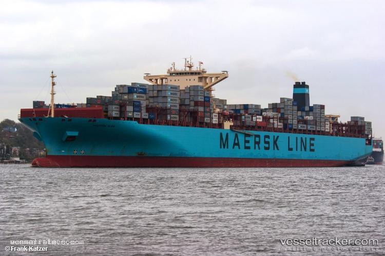 Maersk-Elba - Container Ship vessel registered in Denmark