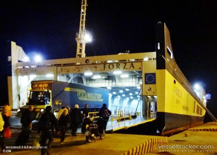 Forza - Passenger Ro Ro Cargo Ship vessel registered in Italy