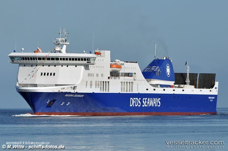 Regina-Seaways - Passenger Ro Ro Cargo Ship vessel registered in Lithuania