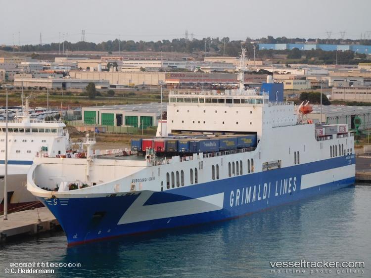 Eurocargo-Genova - Ro Ro Cargo Ship vessel registered in Italy