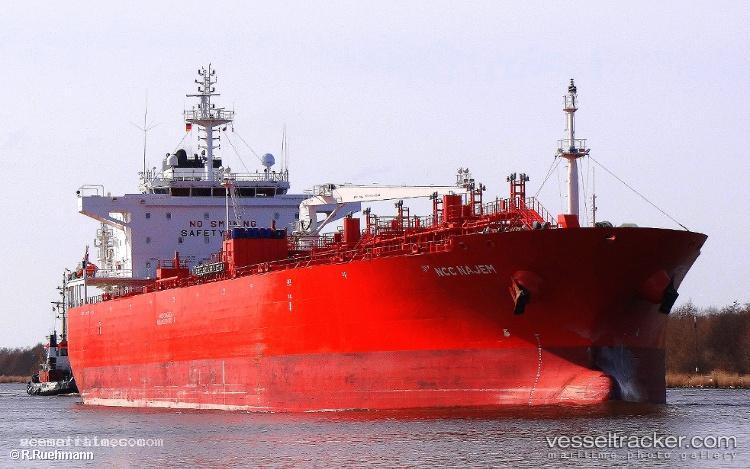 Ncc-Najem - Chemical Oil Products Tanker vessel registered in Saudi Arabia