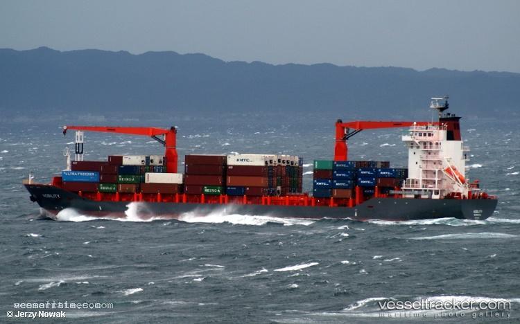 Nobility - Container Ship vessel registered in Liberia