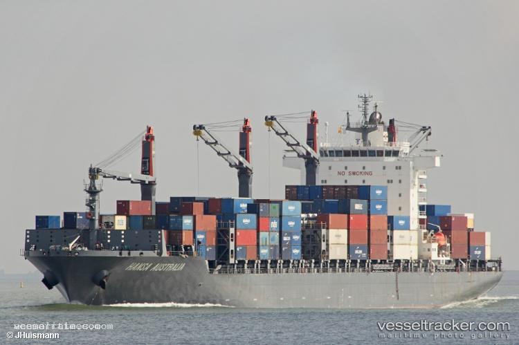 Hansa-Australia - Container Ship vessel registered in Marshall Islands