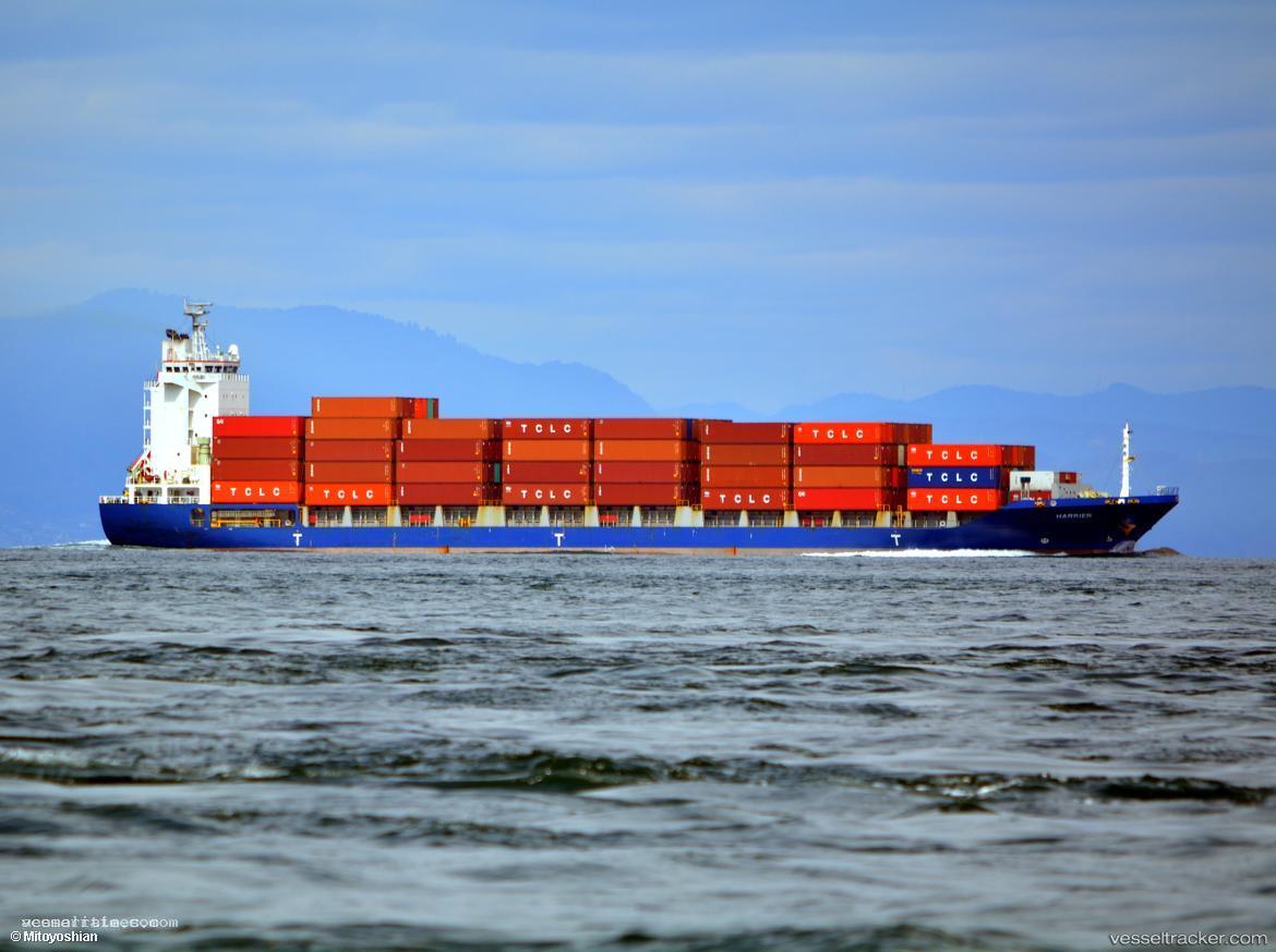 Harrier - Container Ship vessel registered in Bahamas