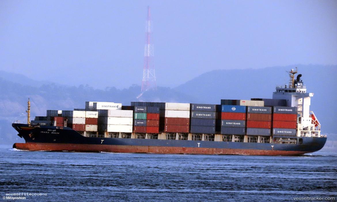 Isara-Bhum - Container Ship vessel registered in Singapore