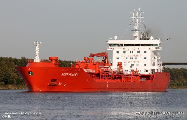 Sten-Skagen - Chemical Oil Products Tanker vessel registered in Portugal
