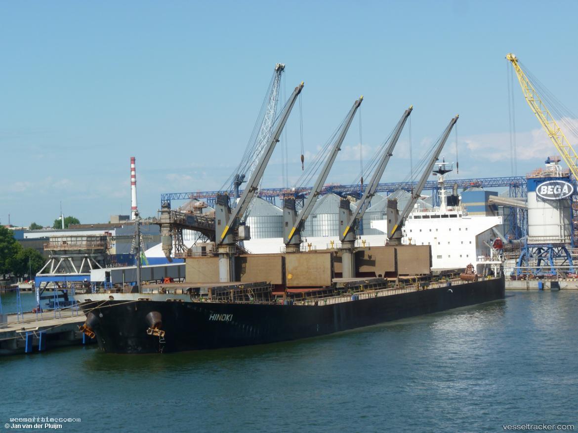 Hinoki - Bulk Carrier vessel registered in Liberia