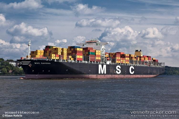 Msc-Savona - Container Ship vessel registered in Liberia
