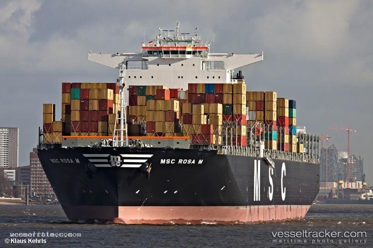 Msc-Rosa-M - Container Ship vessel registered in Panama