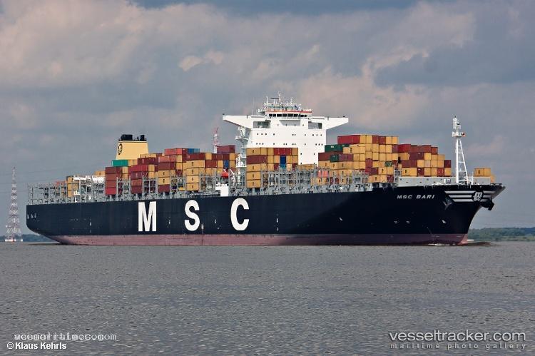 Msc-Bari - Container Ship vessel registered in Liberia