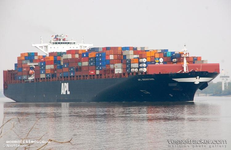 Apl-Gwangyang - Container Ship vessel registered in Singapore