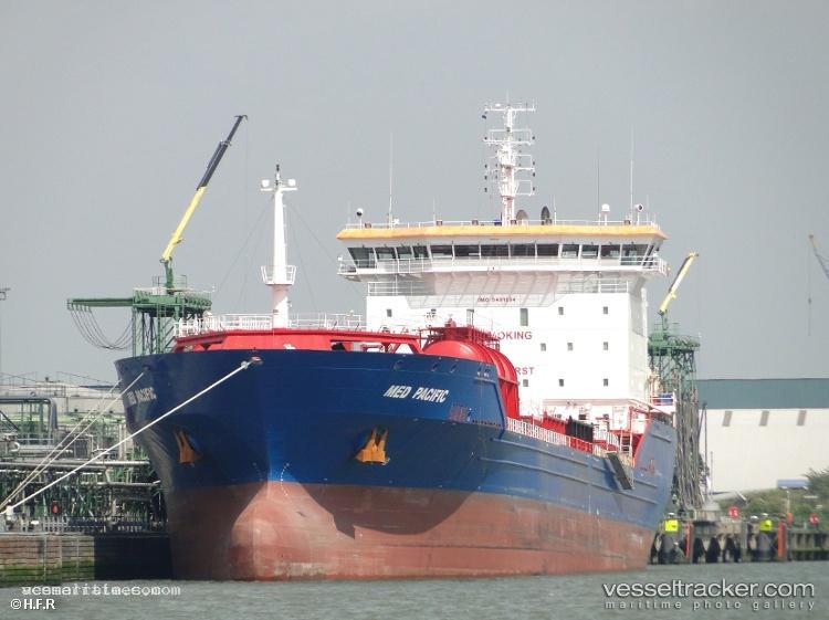 Med-Pacific - Chemical Oil Products Tanker vessel registered in Malta