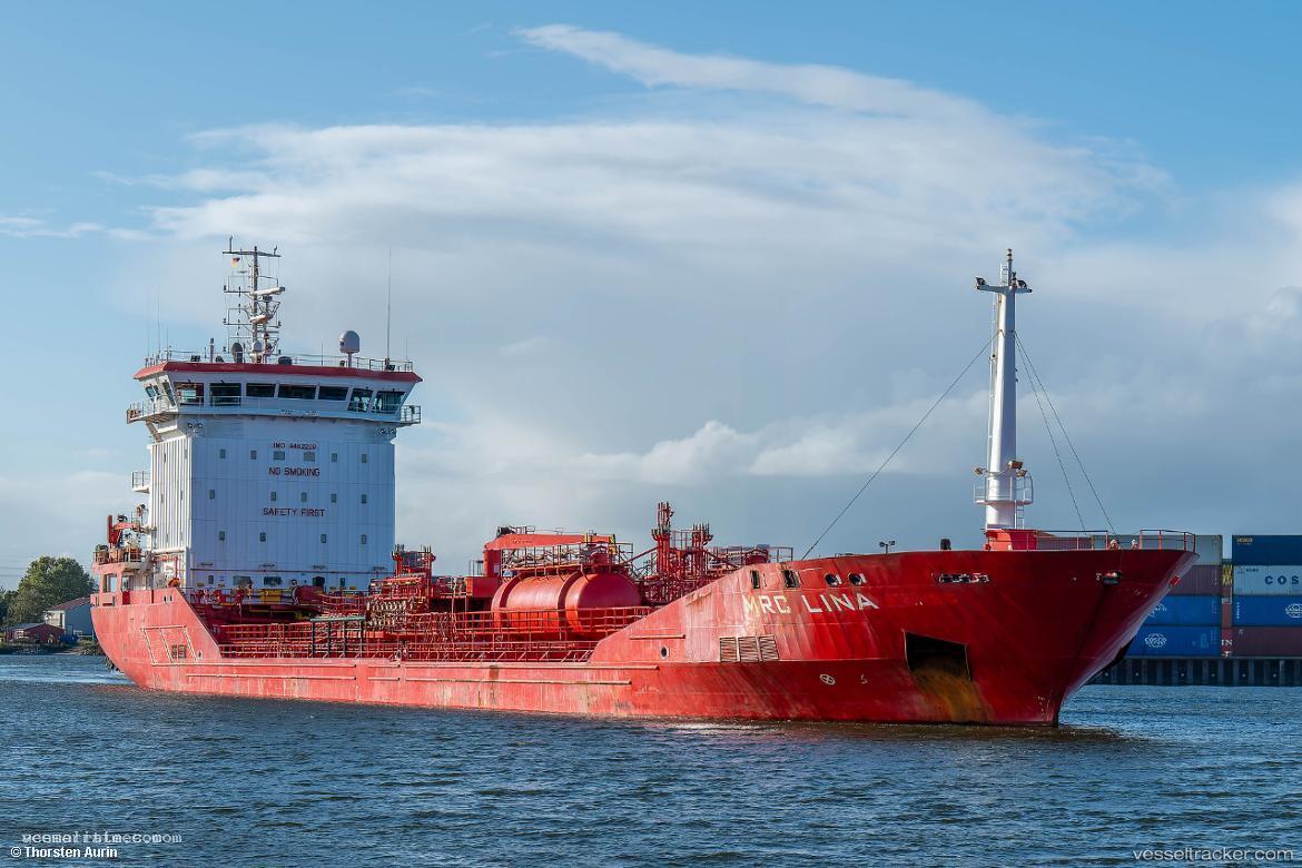 Mrc-Lina - Chemical Oil Products Tanker vessel registered in Malta