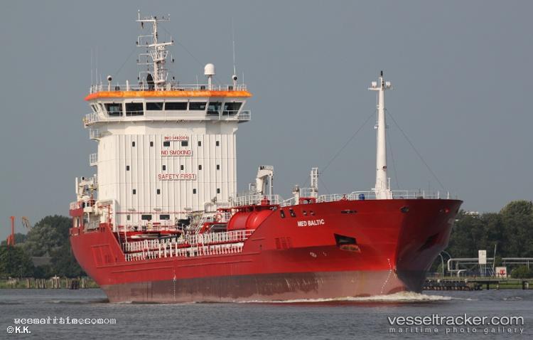Med-Baltic - Chemical Oil Products Tanker vessel registered in Malta