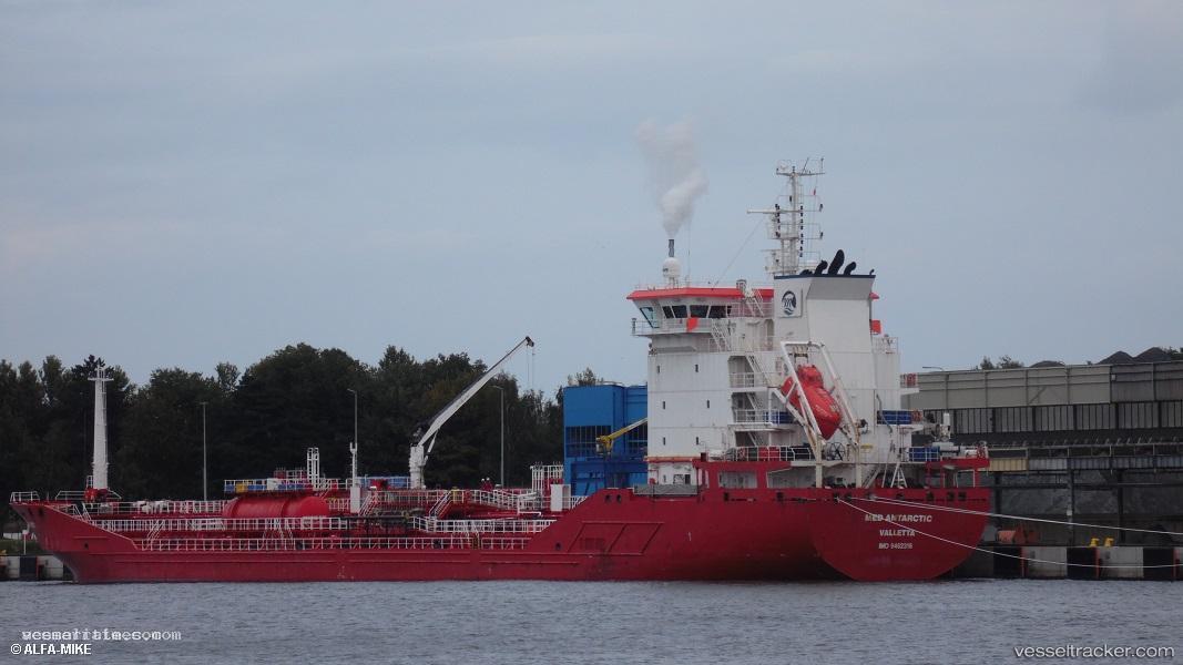 Med-Antarctic - Chemical Oil Products Tanker vessel registered in Malta