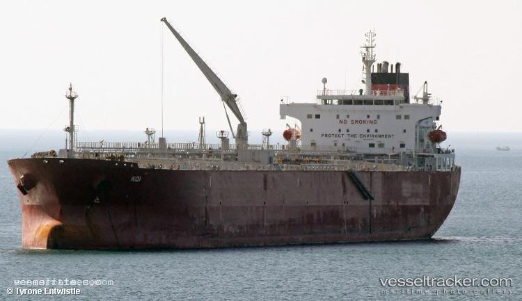 Koi - Oil Products Tanker vessel registered in Marshall Islands
