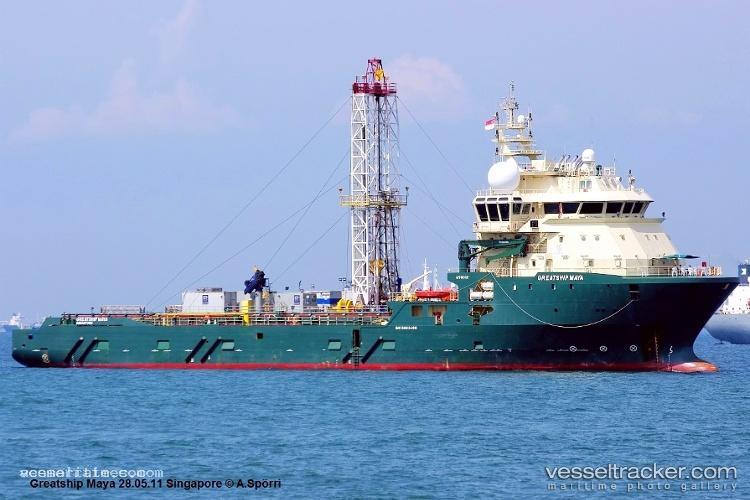Greatship-Maya - Offshore Tug Supply Ship vessel registered in Singapore