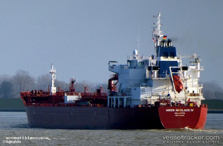 Agios-Nikolaos-Iv - Chemical Oil Products Tanker vessel registered in Malta
