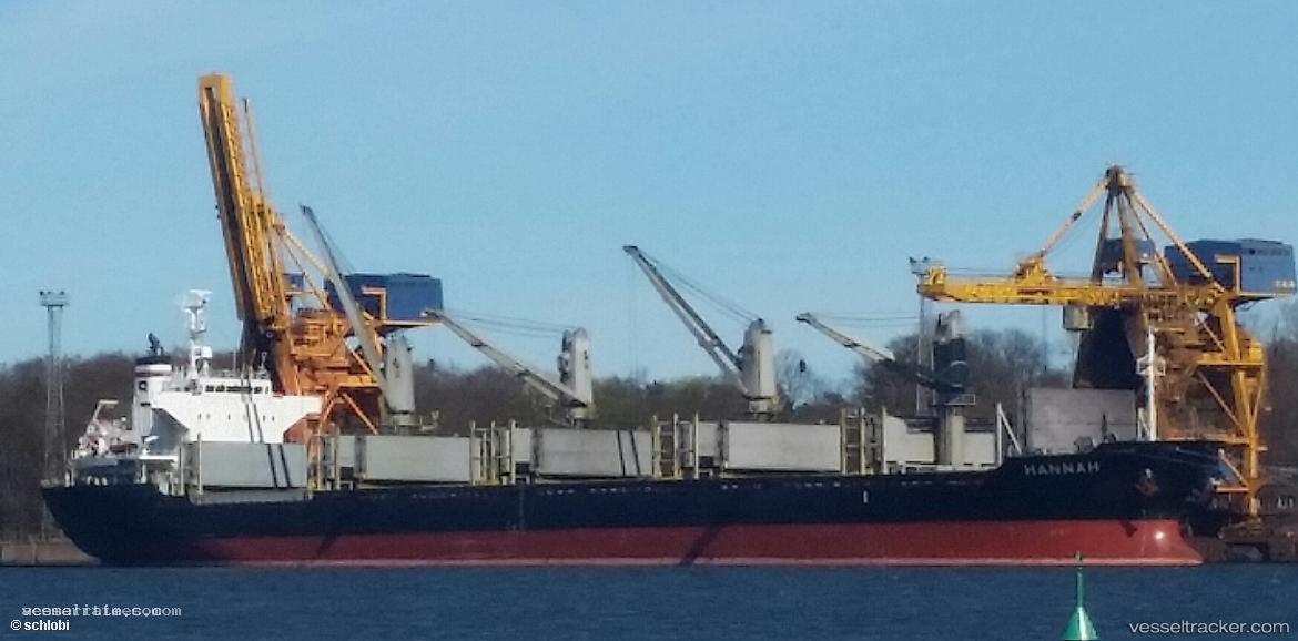 Hannah - Bulk Carrier vessel registered in Liberia