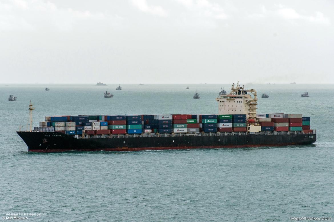 Zim-Asia - Container Ship vessel registered in Liberia