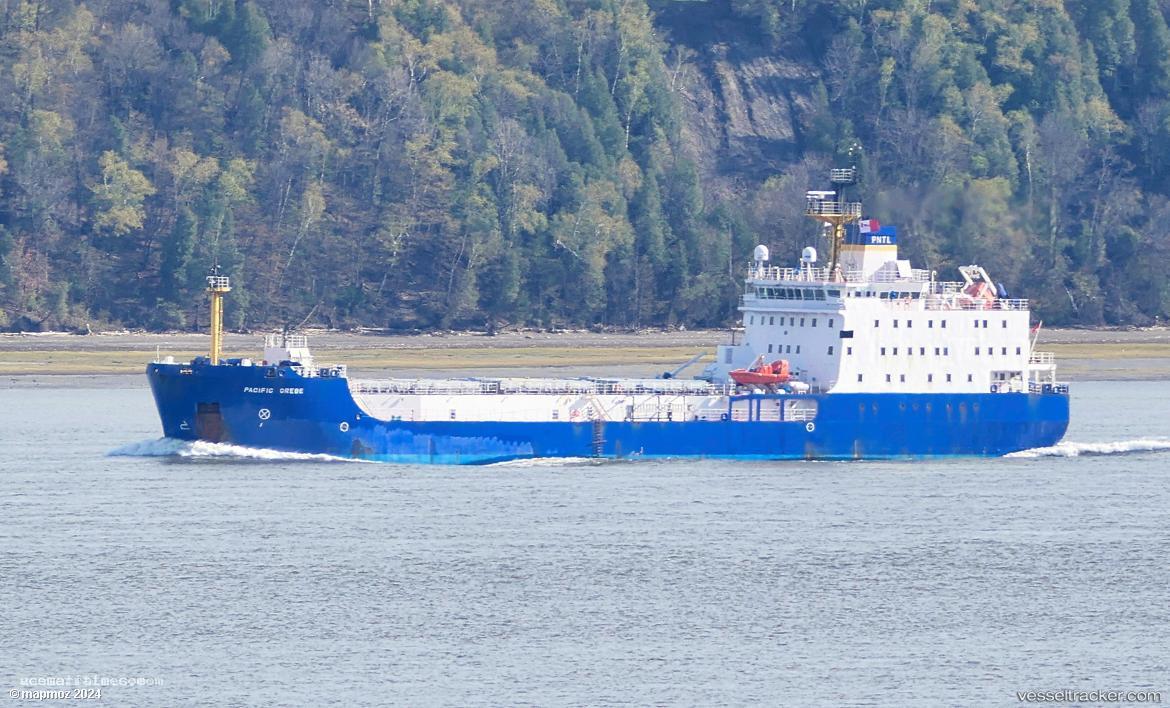 Pacific-Grebe - Nuclear Fuel Carrier vessel registered in United Kingdom