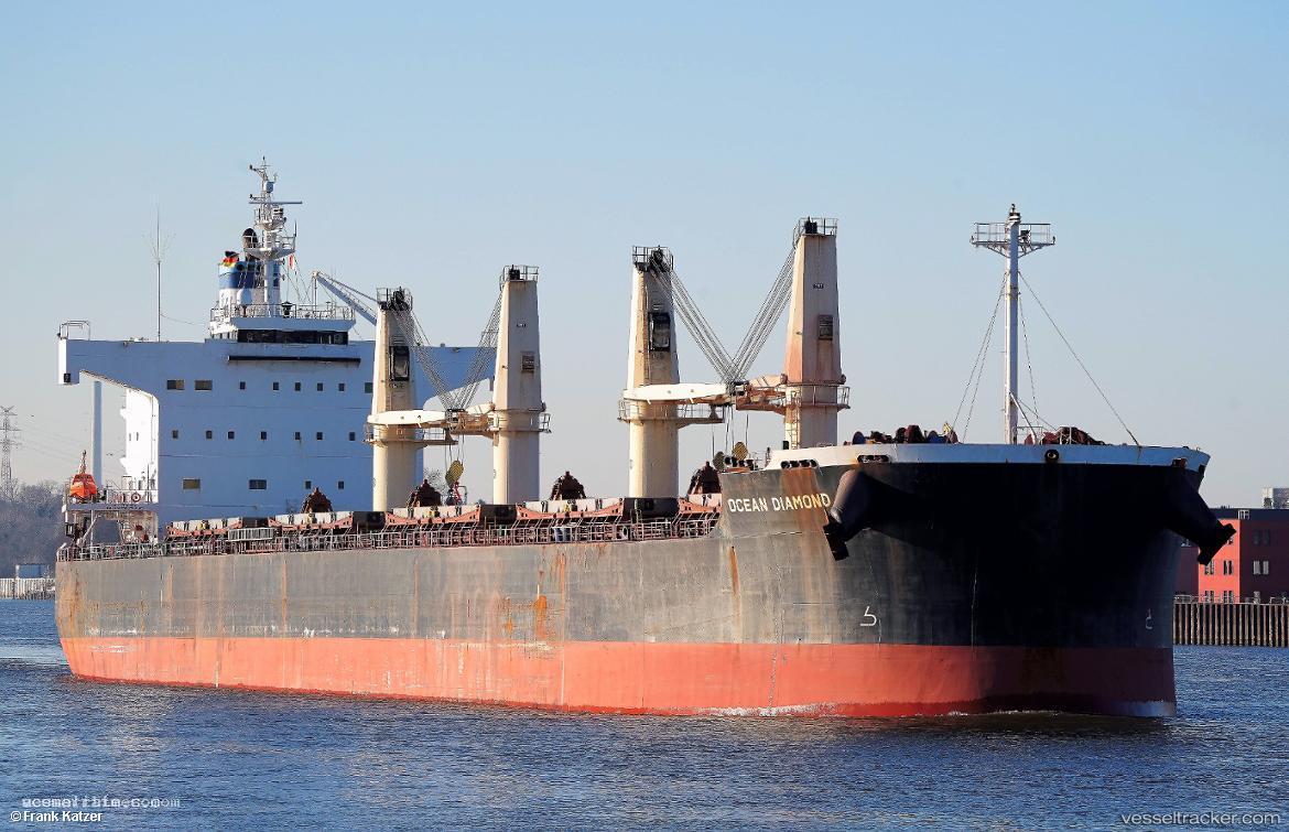 Ocean-Diamond - Bulk Carrier vessel registered in Liberia