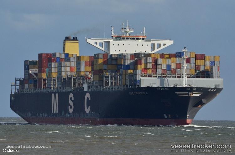 Msc-Cristina - Container Ship vessel registered in Liberia