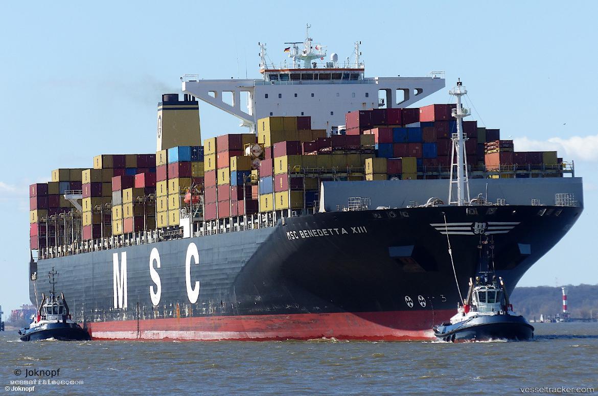 Msc-Benedetta-Xiii - Container Ship vessel registered in Liberia
