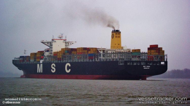 Msc-Vega - Container Ship vessel registered in Liberia