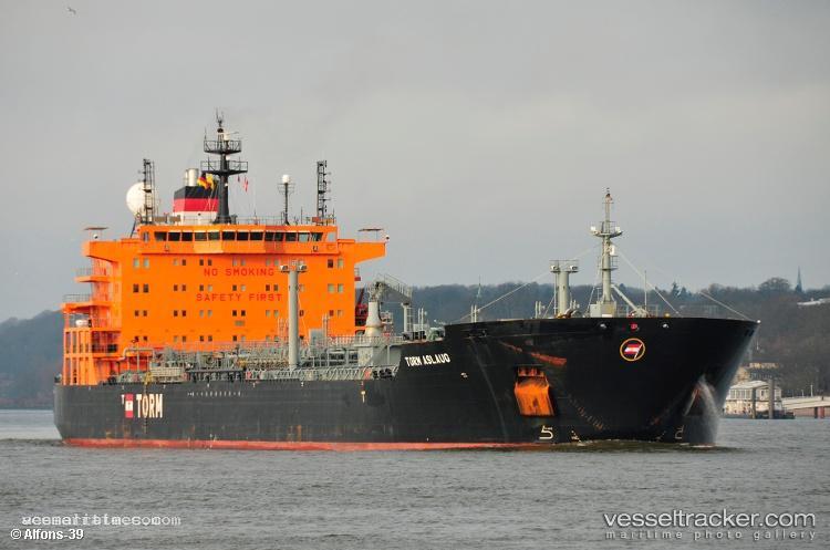Torm-Aslaug - Chemical Oil Products Tanker vessel registered in Denmark