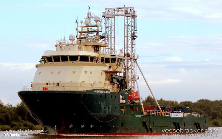 Greatship-Manisha - Offshore Tug Supply Ship vessel registered in Singapore