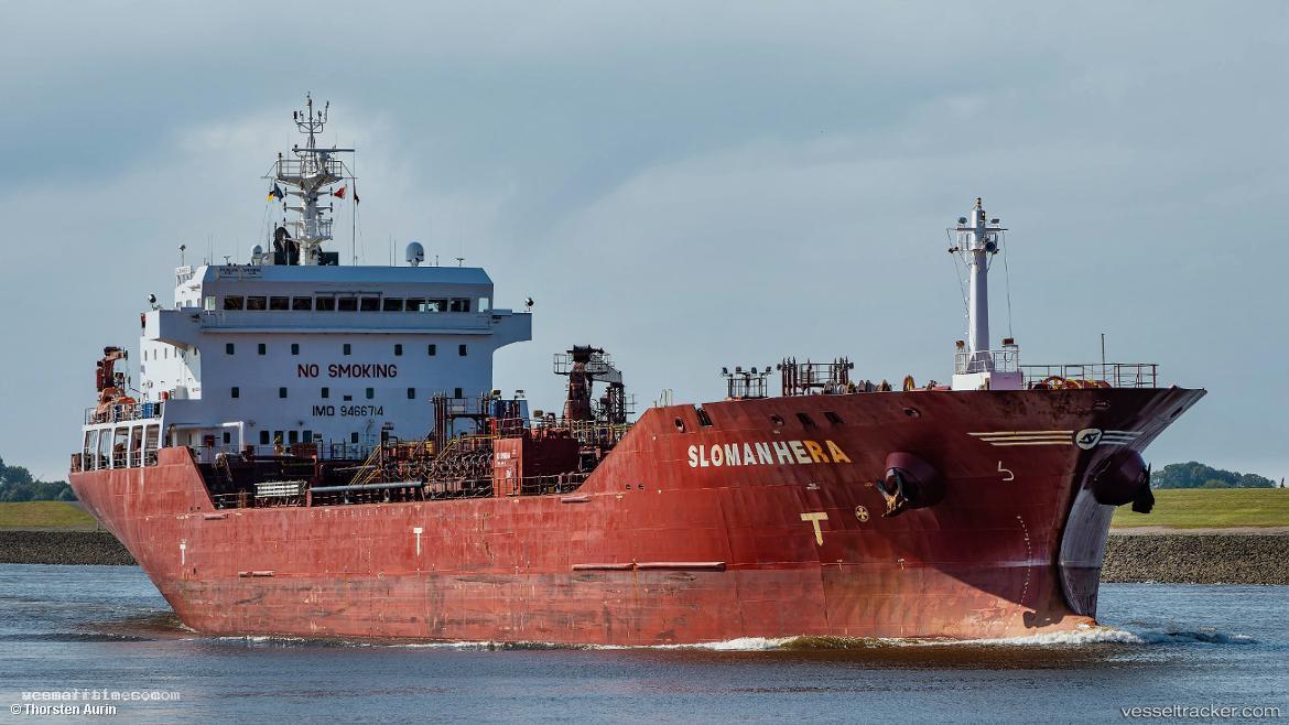 Sloman-Hera - Chemical Oil Products Tanker vessel registered in Antigua and Barbuda