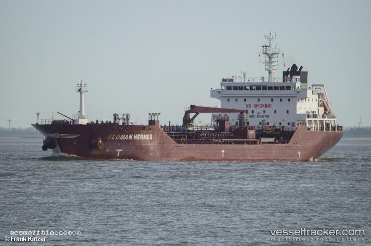Sloman-Hermes - Chemical Oil Products Tanker vessel registered in Antigua and Barbuda