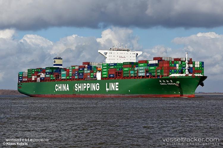 Cscl-Venus - Container Ship vessel registered in Hong Kong