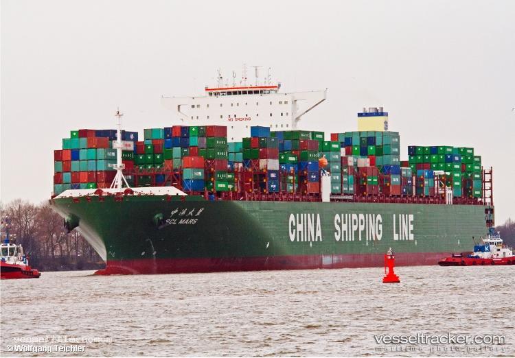 Cscl-Mars - Container Ship vessel registered in Hong Kong