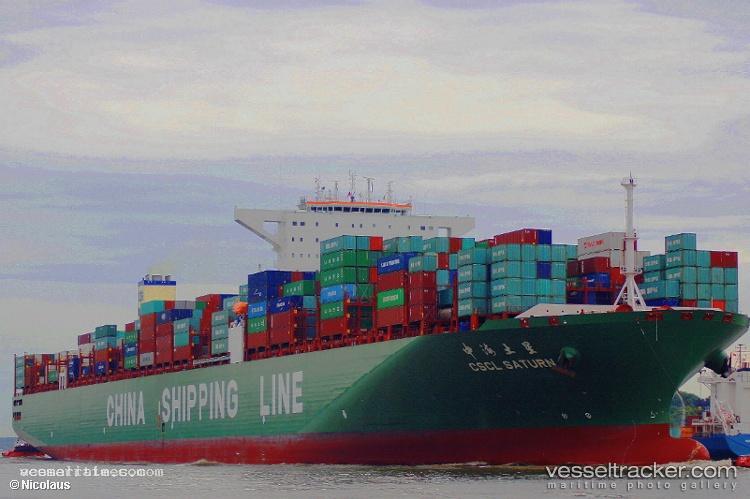 Cscl-Saturn - Container Ship vessel registered in Hong Kong